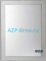 Нержавеющее зеркало 305x405x16 мм BSZ 01 AZP Brno Чехия (фото, схема) Нержавеющее зеркало 305x405x16 мм BSZ 01 AZP Brno Чехия (фото, схема)